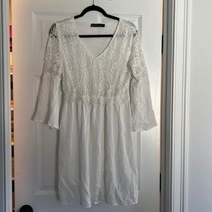 White Lace Dress